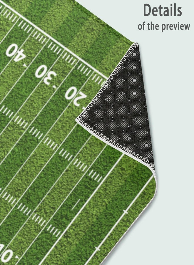 IGPPDO Front Door Mat, American Football Field Indoor Outdoor Entrance, Welcome Mats, Non-Slip Door Mats, Low Profile Front Door Mat,Entryway Mat for Porch Patio 17''x30'' - Image 4