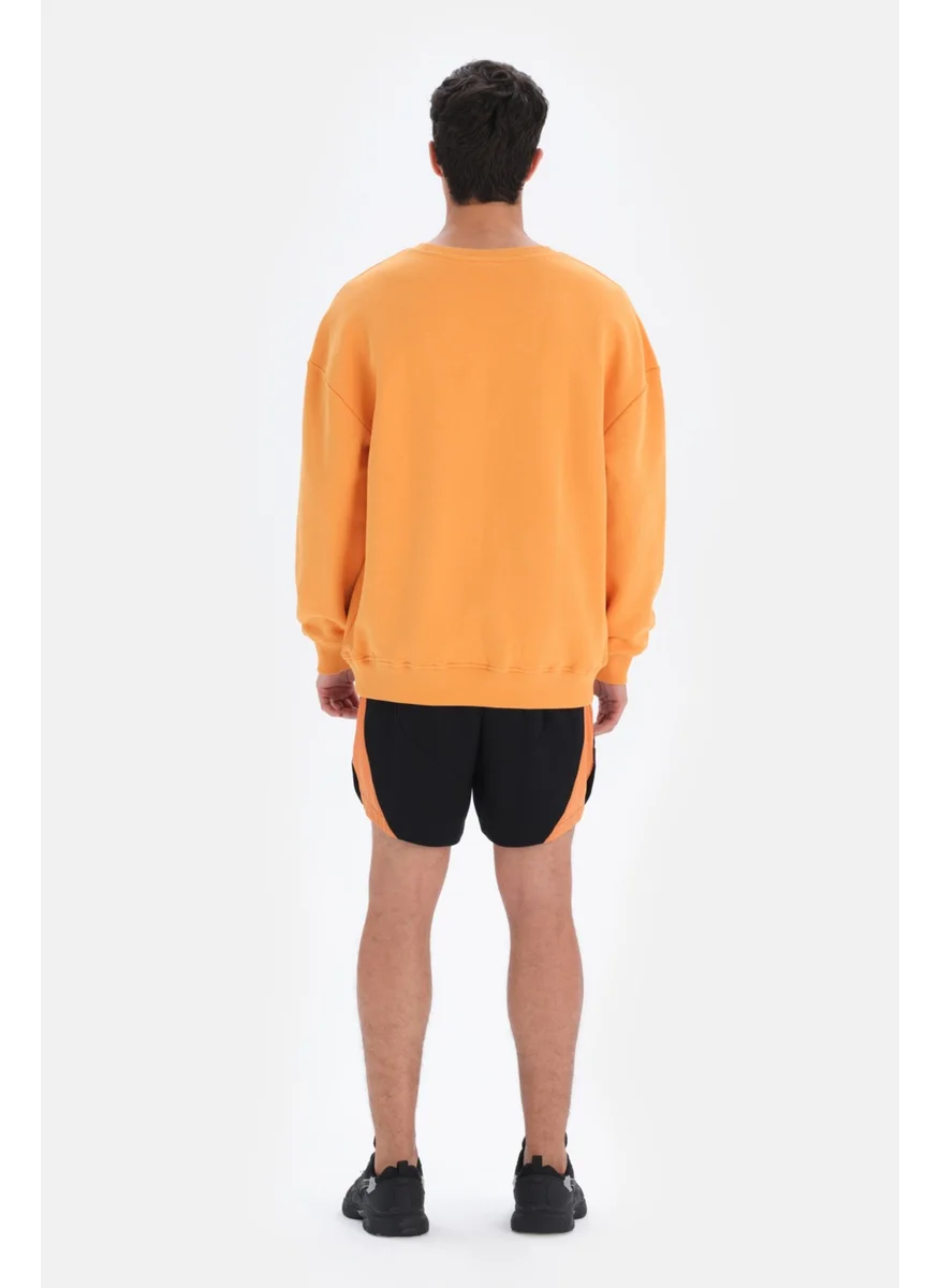 dagi Orange Men's Pocket Detailed Sweatshirt