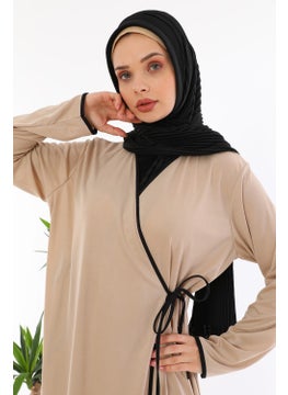 Medipek Side Tied Prayer Dress Mink  - Image 3
