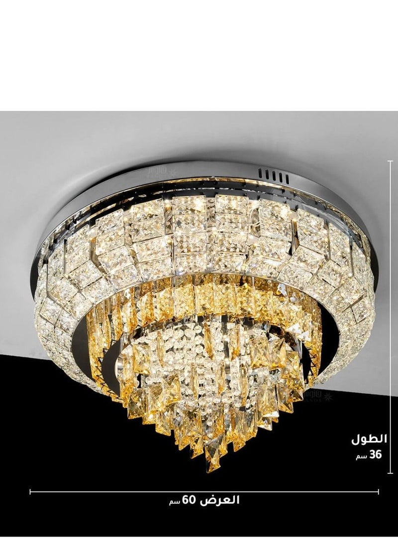 UCANDLE - An elegant crystal chandelier from Yocandel, a chandelier for guest rooms, suitable for the hall - Image 1