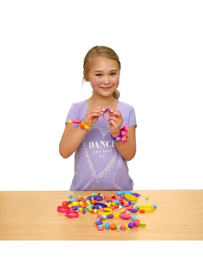Colorations 1000+ Snap Pop Beads For Girls Toys Kids Jewelry Making Kit Popbead Art And Craft Kits Diy Bracelets Necklace And Rings Toy For Age 3 4 5 6 7 8 Year Old (Large)  - Image 5