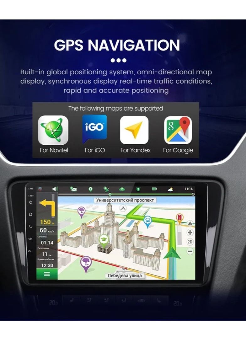 RAYMOS - Android Screen For Toyota Prado 2004 To 2009 4GB RAM Support Apple Carplay Android Auto Wireless QLED Touch Screen AHD Camera Included SIM Card Support - Image 1