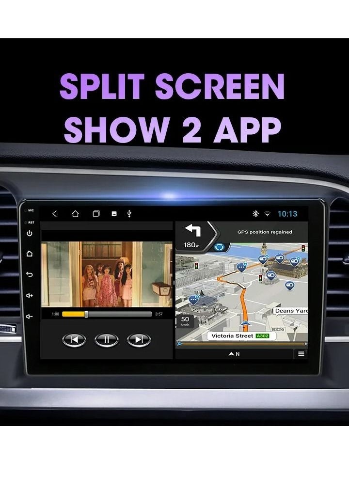 RAYMOS - Android Screen For Toyota Prado 2004 To 2009 4GB RAM Support Apple Carplay Android Auto Wireless QLED Touch Screen AHD Camera Included SIM Card Support - Image 1
