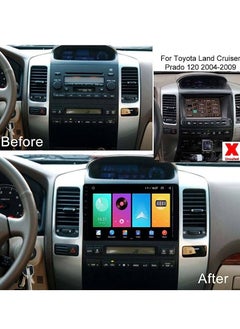RAYMOS Android Screen For Toyota Prado 2004 To 2009 4GB RAM Support Apple Carplay Android Auto Wireless QLED Touch Screen AHD Camera Included SIM Card Support  - Image 3