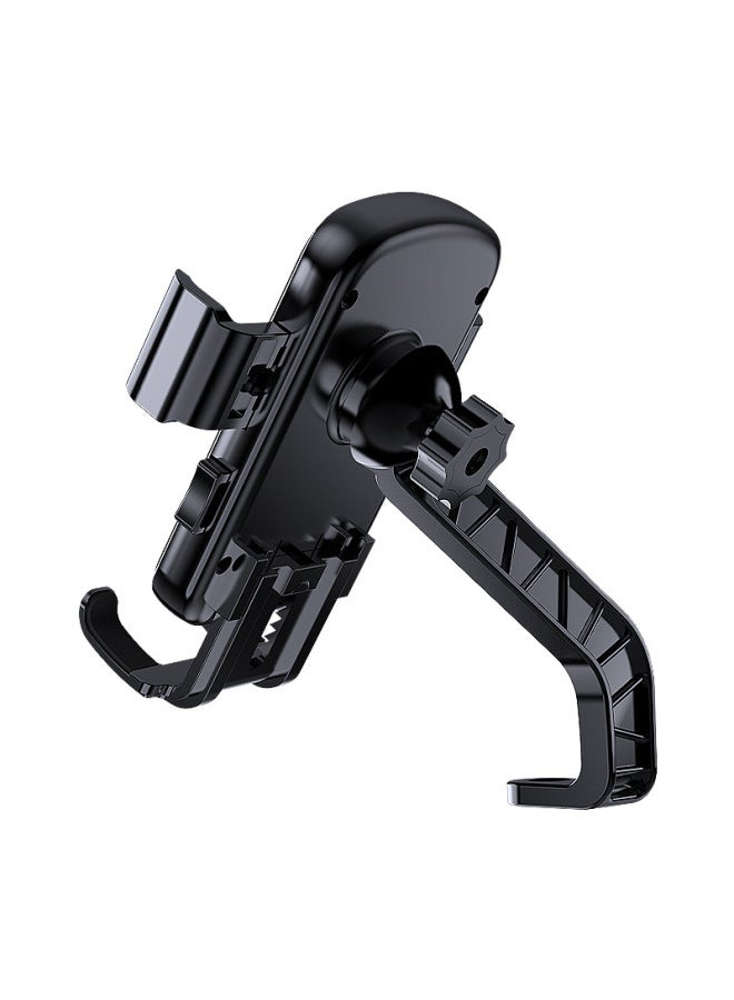 Motorcycle Mobile Phone Bracket Four-claw Bicycle Mobile Phone Bracket Rotating Electric Mobile Phone Rack Rearview Mirror - Image 1