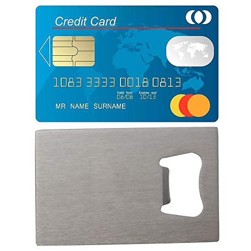 Ramddy Stainless Steel Credit Card Size Beer Bottle Opener 10 Pcs. - Image 3