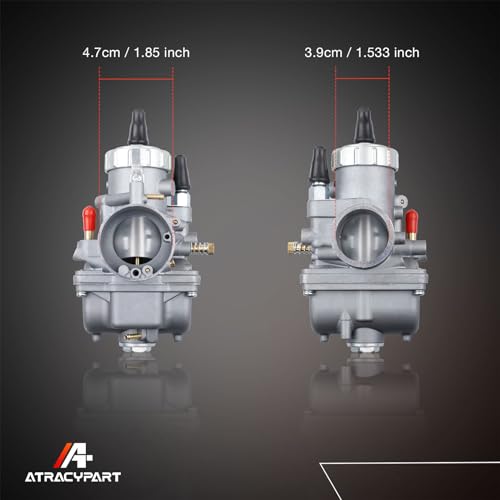 ATRACYPART 2 Stroke Polaris Carburetor Compatible with Scrambler Sportsman Sport Xplorer Trail Blazer Big Boss 400 400L 1994-2002 Engines Carb Replace#3130710 3130574 3130957 3131323 3131404 - Image 4
