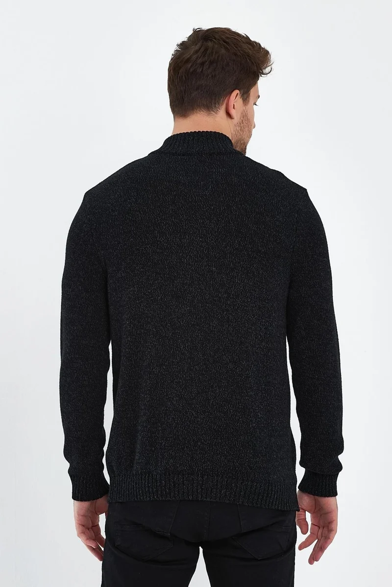 Alexander Gardi Turtleneck Half Zip Sweater (E21-181009)
