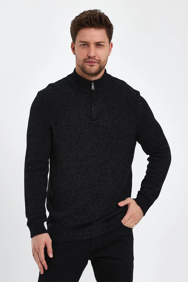 Alexander Gardi Turtleneck Half Zip Sweater (E21-181009)