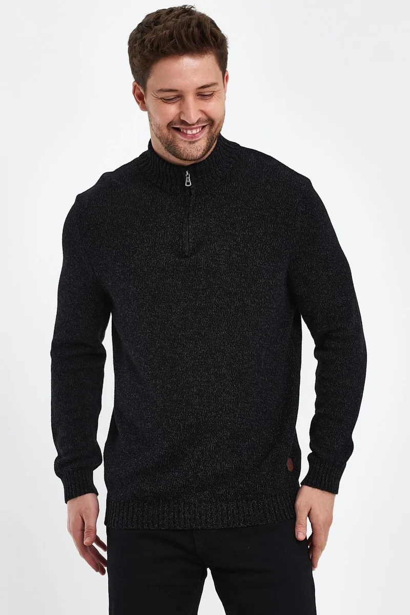 Alexander Gardi Turtleneck Half Zip Sweater (E21-181009)