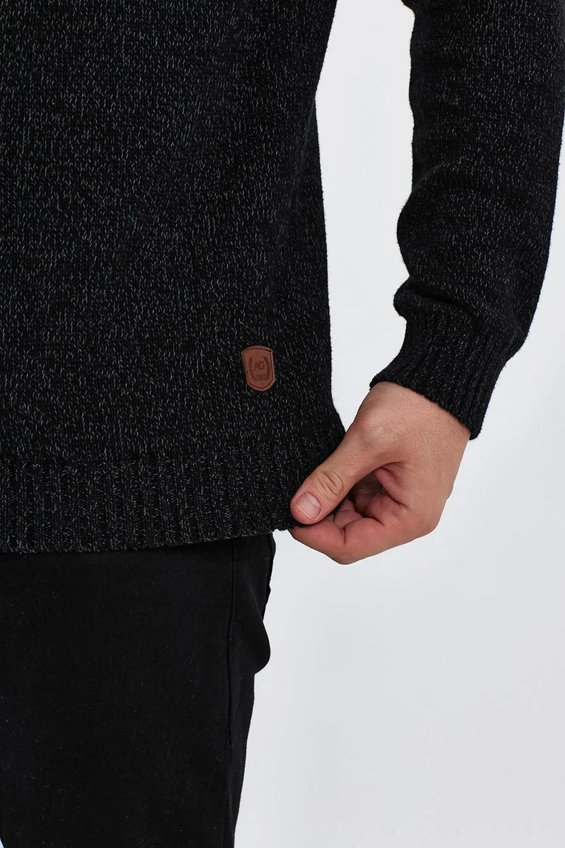 Alexander Gardi Turtleneck Half Zip Sweater (E21-181009)