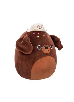 Squishmallows 7.5 inch Little Plush Chico Brownie Chocolate Lab Officially Licensed Kellytoy Plush Toy Colorful Soft Gift for Kids Girls & Boys Washable Squishy Stuff Toy Multicolor All Age  - Image 2