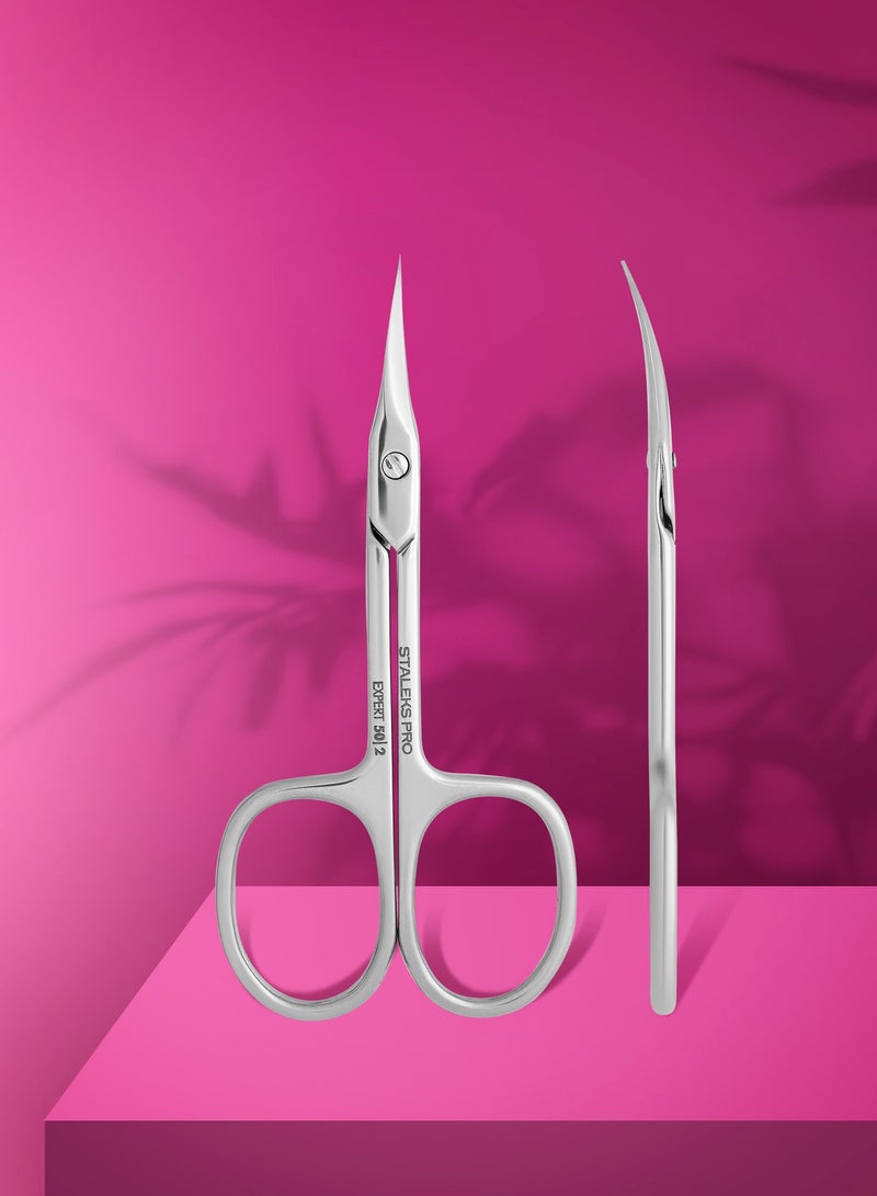 STALEKS PRO Professional Cuticle Scissors - EXPERT 50 | TYPE 2 - Image 1
