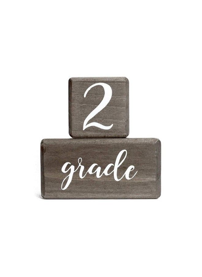 LovelySprouts Premium Solid Wood Baby Milestone Age Blocks + Gift Box ; Gray Stained Natural Pine ; Weeks Months Years Grade Newborn Photo Props ; Perfect Pregnancy Gift And Keepsake Month Photos  - Image 4