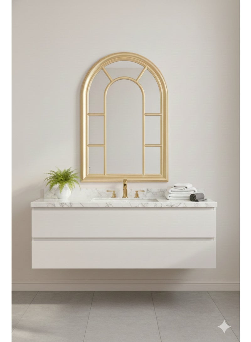 Generic420apple Elegant mirror with a luxurious frame, 100 x 70 cm - Image 1