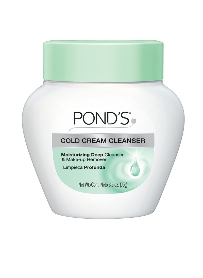 PONDS Ponds Cold Cream Cleanser 3.5 Ounce Jar (103ml) (6 Pack)  - Image 1