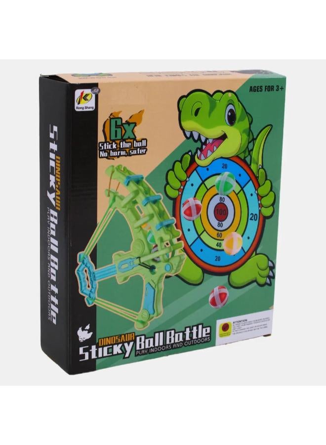 Rong Shang Dinosaur Bow and Arrow Target Shooting Game – Fun & Safe Play - Image 1