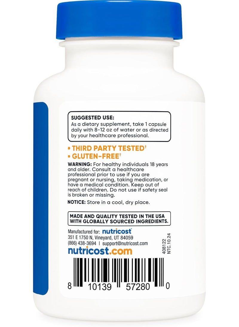 جلوكوزينولات السلفورافان (SGS) (120 كبسولة) - 50 ملغ من مستخلص بذور البروكلي لكل حصة - Image 3