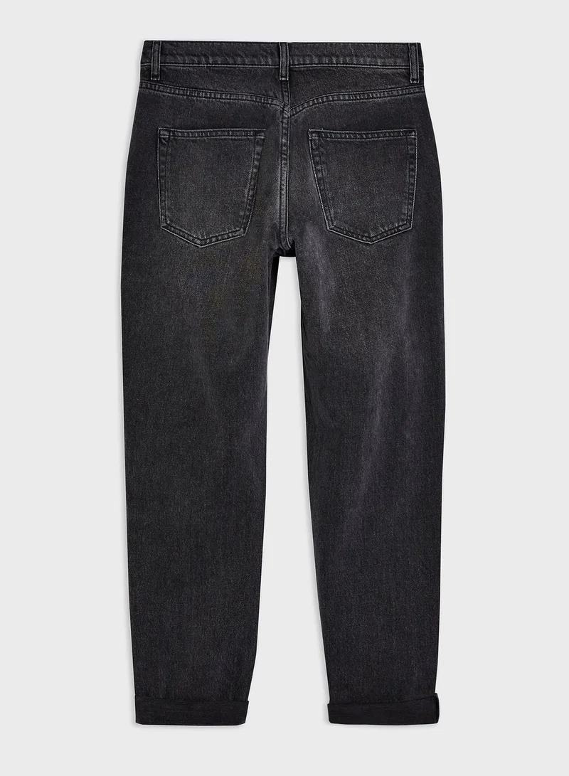 Topshop Maternity High Rise Mom Jeans