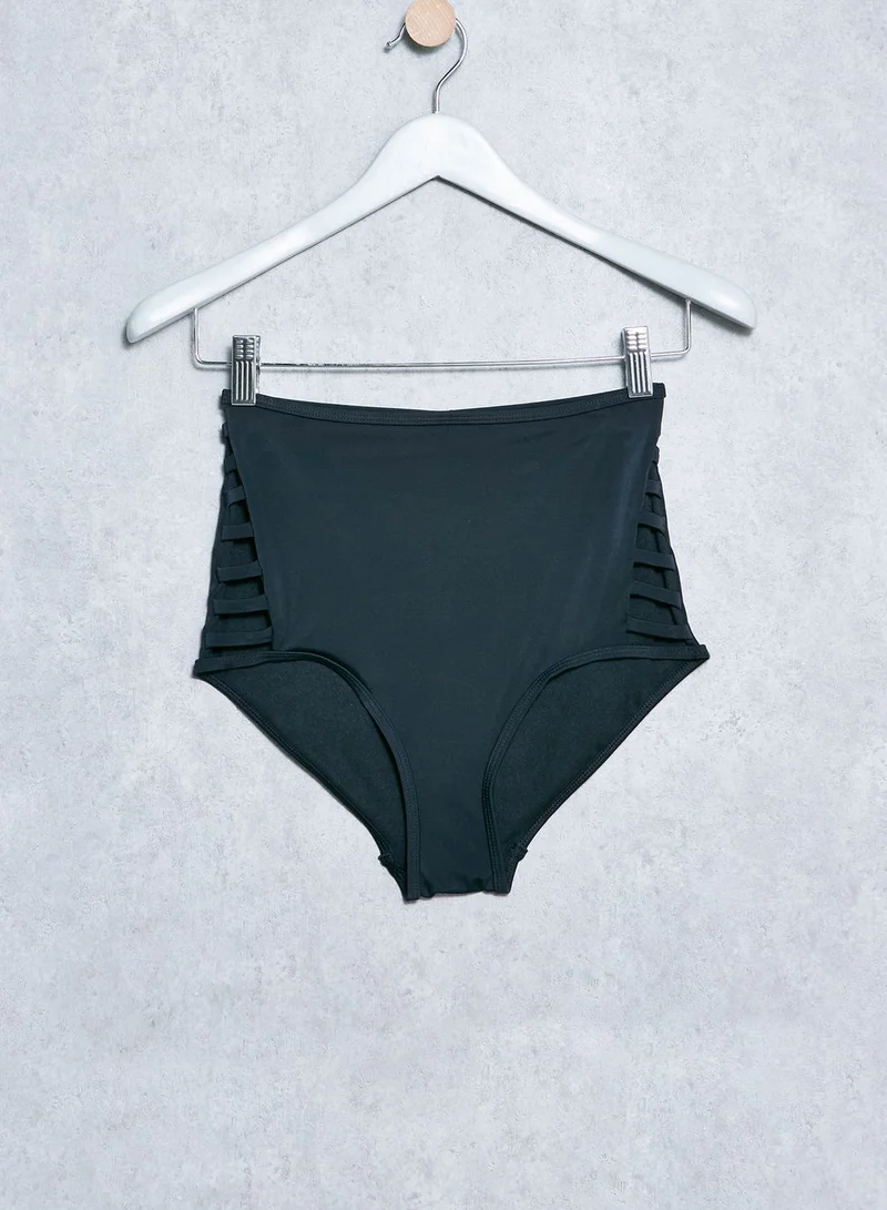 NEW LOOK Cut Out HighWaisted Bikini Bottom