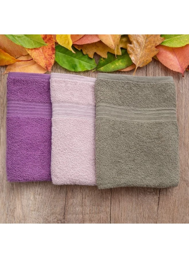 Cotton towel 3 pieces, high quality - Image 1
