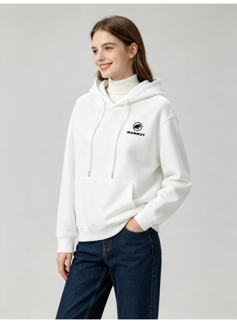 MAMMUT men's and women's basic hooded autumn loose pullover sweater - Image 5