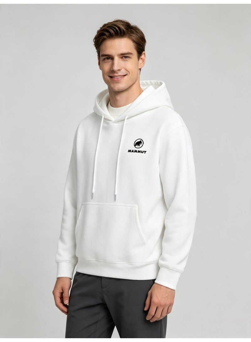 MAMMUT men's and women's basic hooded autumn loose pullover sweater - Image 1