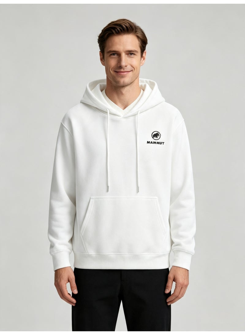 MAMMUT men's and women's basic hooded autumn loose pullover sweater - Image 3