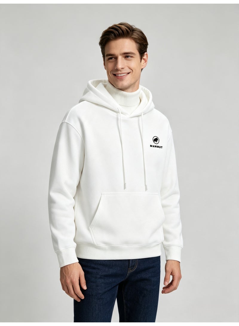 MAMMUT men's and women's basic hooded autumn loose pullover sweater - Image 2