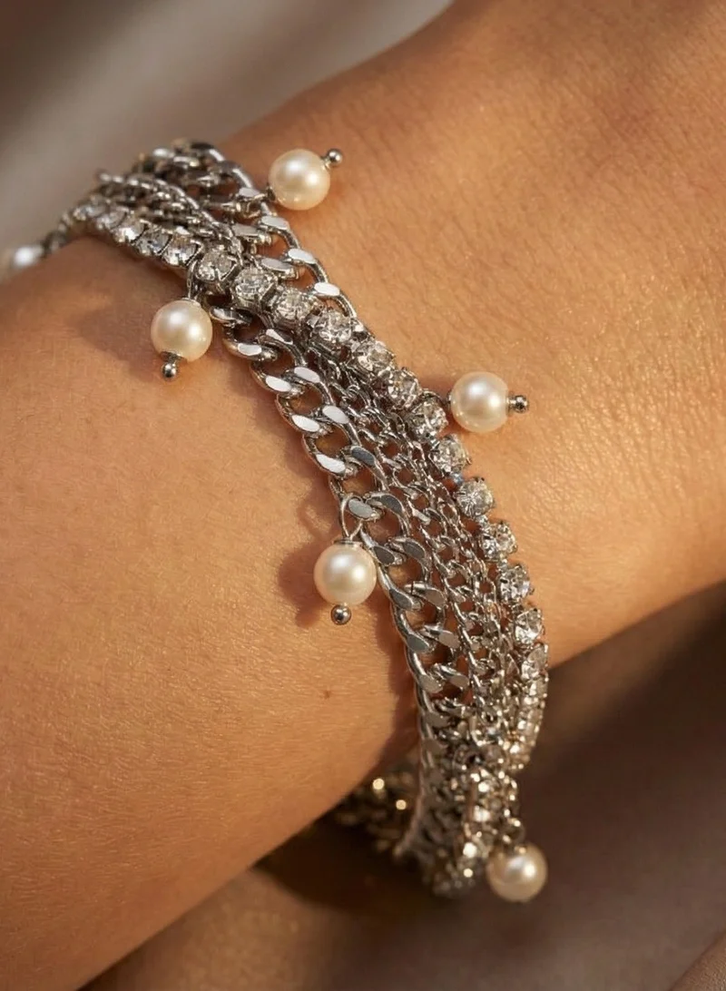 ليو جو سوار لي جو لوكس فضي