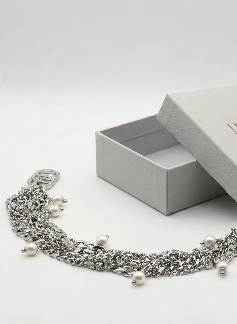 Liu Jo  Liu Jo Luxe Silver Bracelet for Women | Best Price UAE