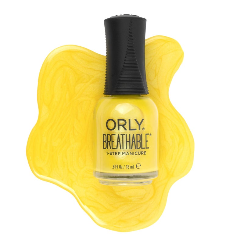 Orly Breathable Nail Polish Melting Point Collection | Creme and Shimmer Nail Colors for Spring & Summer (Cesium the Day) - Image 1