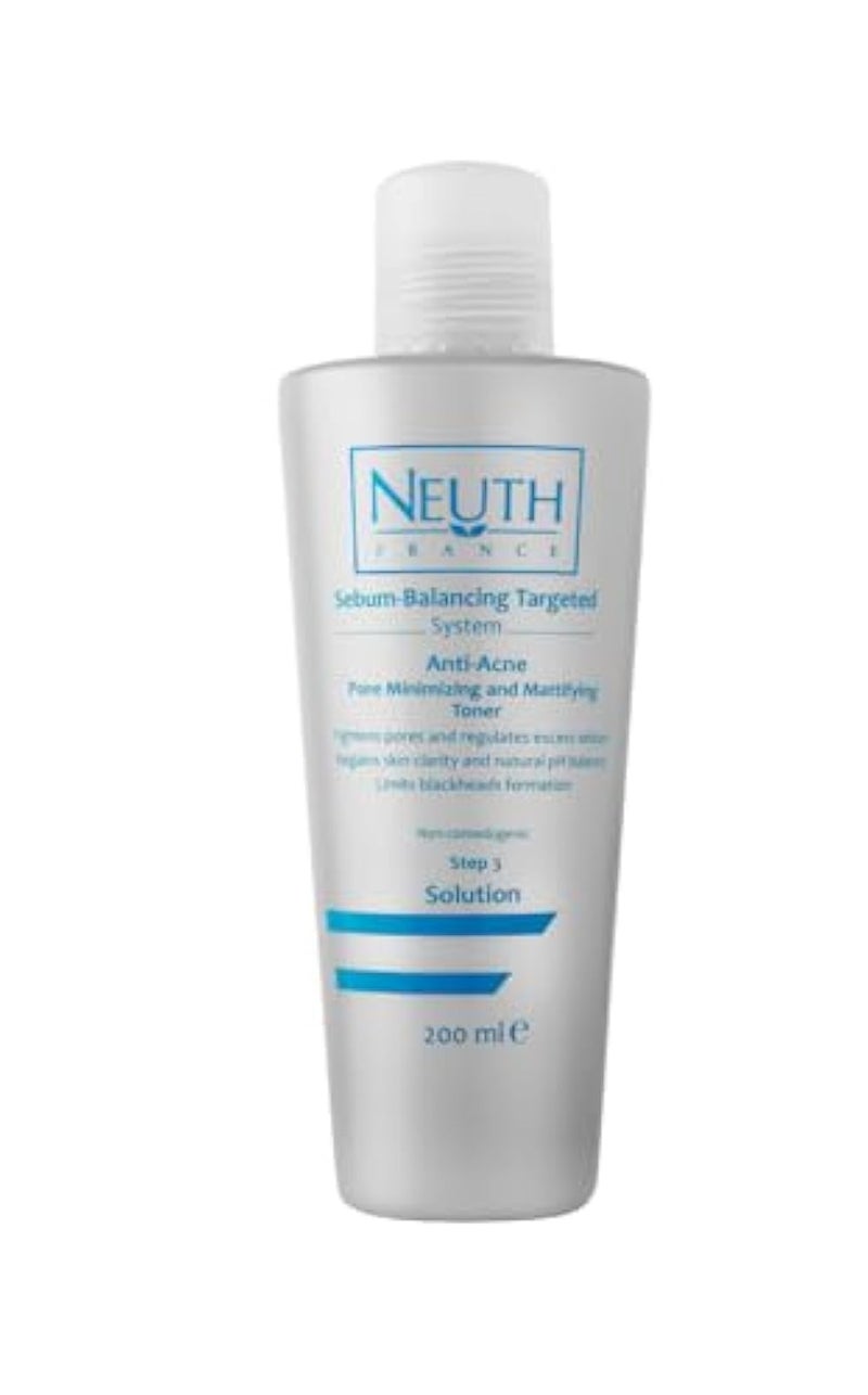 Neuth France - Anti-Acne and Pore Minimizing and Mattifying Toner (Acne Prone Skin), 200ml - Image 2