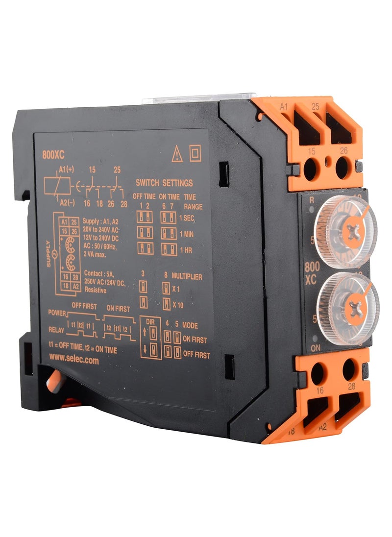 Selec Selec 800Xc Din Rail Cyclic Timer  - Image 2