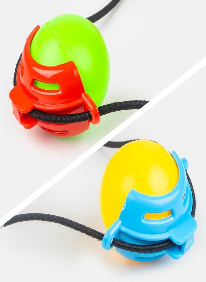 Ratna's Twin Shooter with 2 Slingshot Catapult & 6 Plastic Balls | Pull Back Power Blast Archery for Kids 5+ Years - Image 3