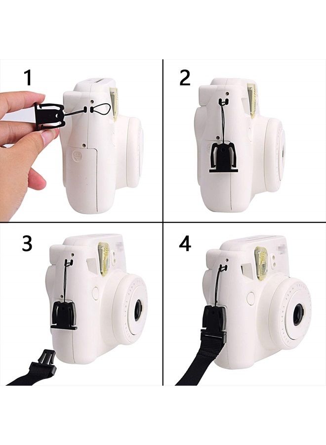 Sunmns Camera Neck Strap Compatible with Mini 11 9 8 90 8+ 70 Instant Film Camera, Black - Image 4