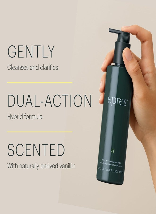 epres Healthy Hair Shampoo, Bond Repair for Stronger Shinier Hair, Cleaner Thinner Quat-Free Formula Backed By Science, Lightweight Non Stripping, Scalp Hydration while Damage Repairing - Image 3