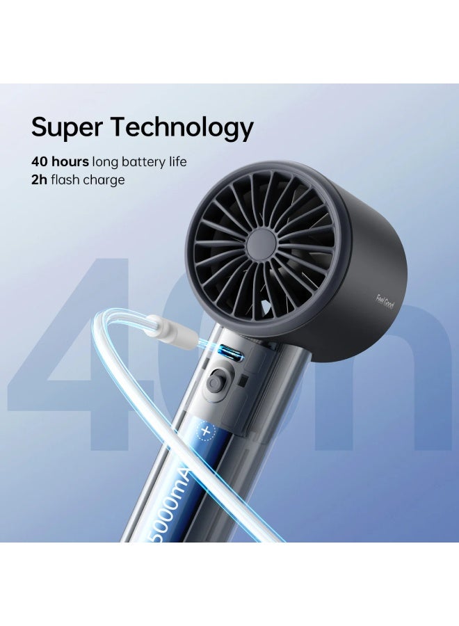 جيسيو لايف مروحة يدوية Pro1 3600 مللي أمبير - رمادي أزرق - Image 4