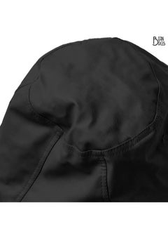 Bean Bagss PVC Black Bean Bag Filled Multi Purpose Faux Leather Bean Bag  - Image 2
