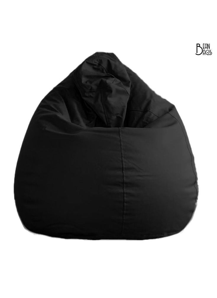 PVC Black Bean Bag Filled Multi Purpose Faux Leather Bean Bag - pzsku/Z9E2855588BF936A02BE4Z/45/_/1664806211/e9ab30a8-18b4-4ea3-bfca-db88c5866fde