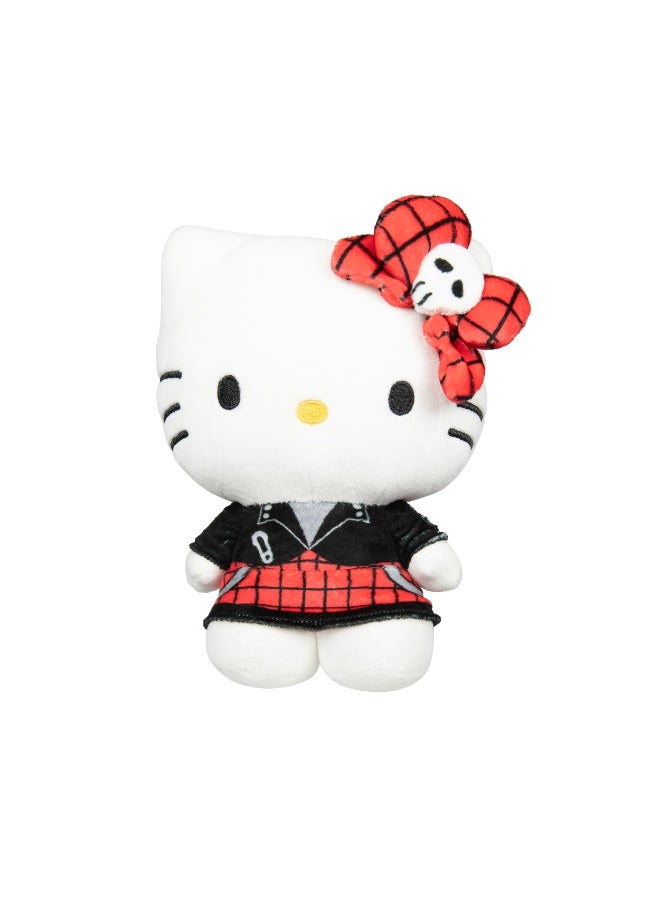 Hello Kitty - 8" Plush (Punks) (Hello Kitty Red) W2 - Image 3