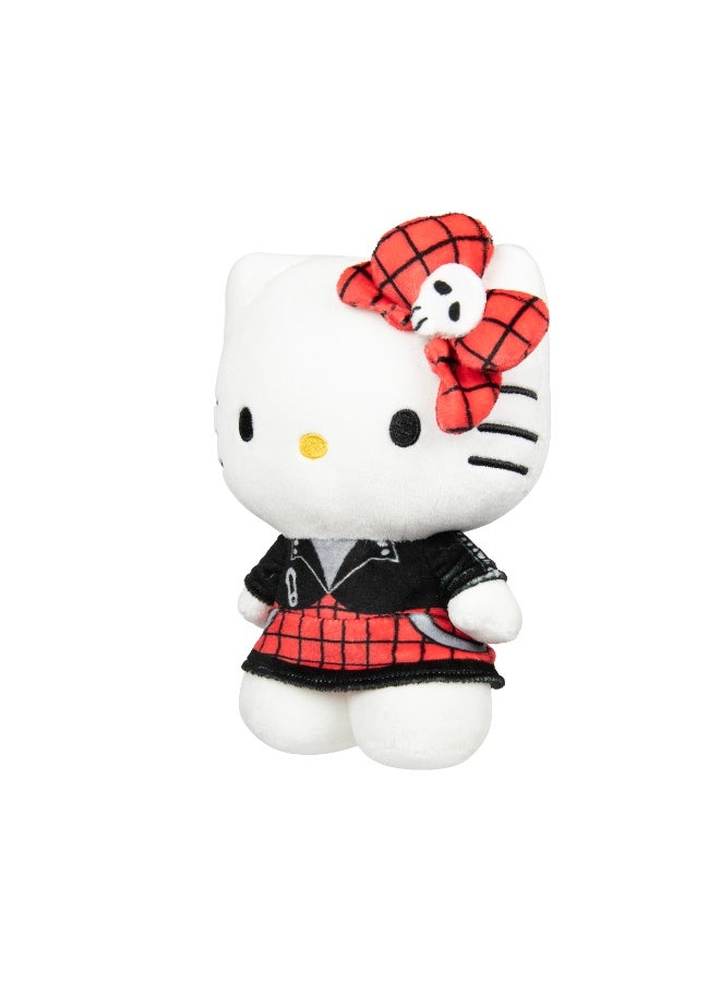 Hello Kitty - 8" Plush (Punks) (Hello Kitty Red) W2 - Image 1