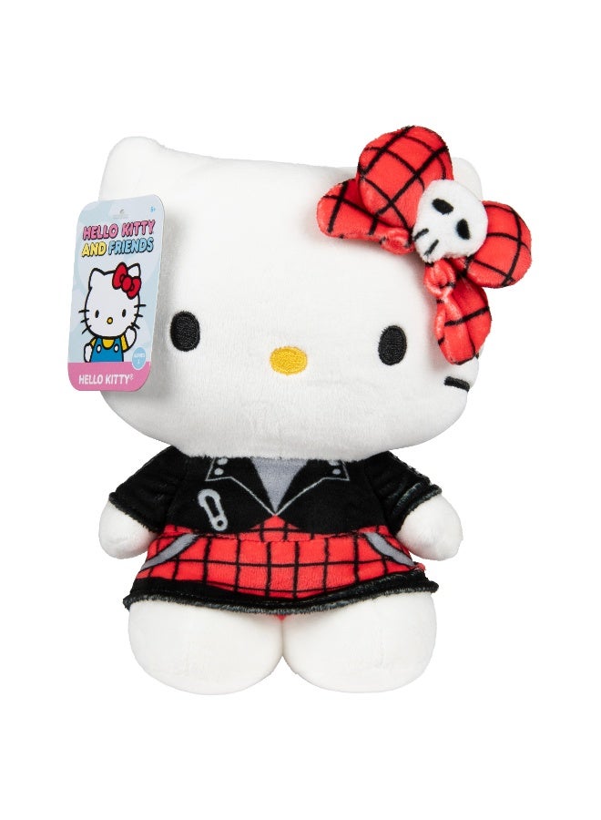 Hello Kitty - 8" Plush (Punks) (Hello Kitty Red) W2 - Image 4