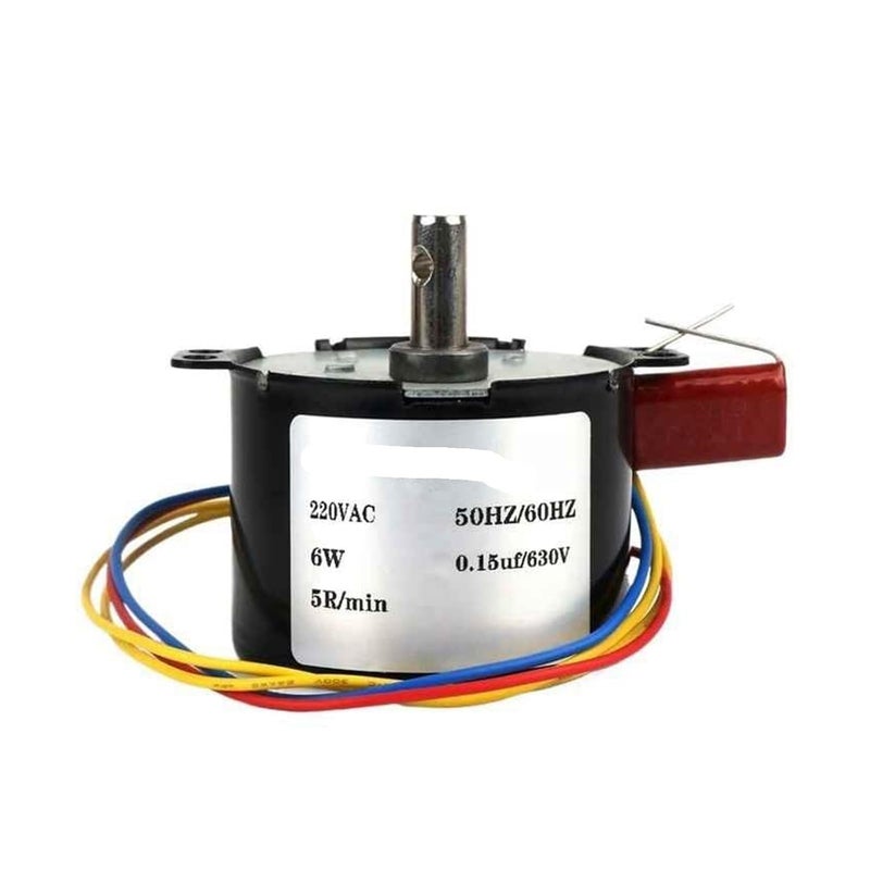 220V AC Synchronous Gear Motor 50KTYZ 6-10W Low Speed 2 5rpm - Image 2