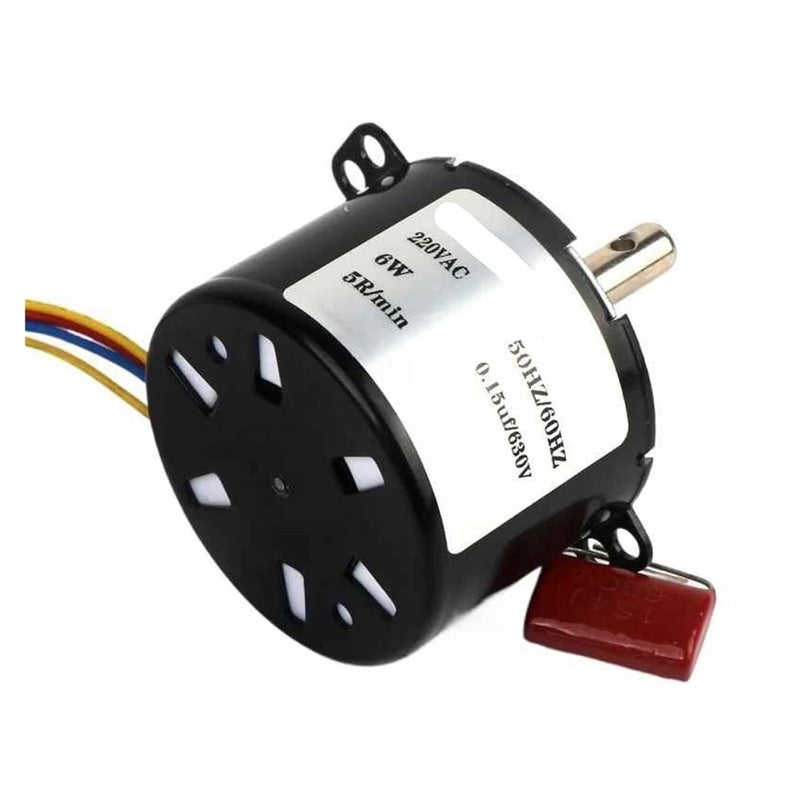 220V AC Synchronous Gear Motor 50KTYZ 6-10W Low Speed 2 5rpm - Image 5