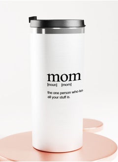 LIT Silver Tumbler Funny Mom QuoteStainless Tumbler Mother's Day Gifts Funny Mother defination  - Image 2