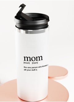 LIT Silver Tumbler Funny Mom QuoteStainless Tumbler Mother's Day Gifts Funny Mother defination  - Image 4