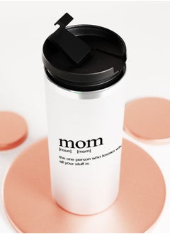 LIT Silver Tumbler Funny Mom QuoteStainless Tumbler Mother's Day Gifts Funny Mother defination  - Image 5