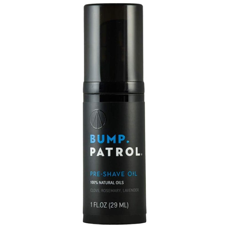 Bump Patrol PreShave Oil for Men with Natural Essential Oils  Smooth Shave Softer Skin  1 Ounce