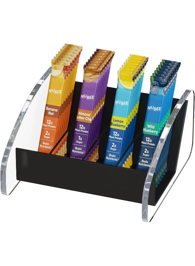 TPGP Acrylic Coffee Station Organizer: Instant Coffee Holder & Bag Rack Set Up For Countertop  - Image 1